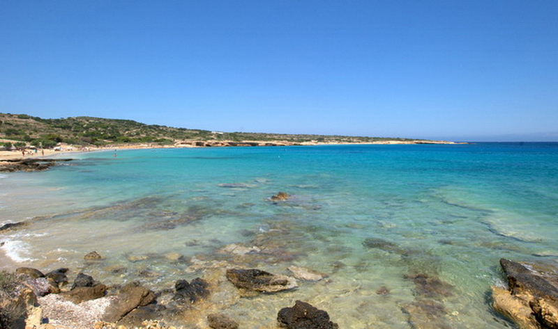  Finikas plaža. Koufonisi 